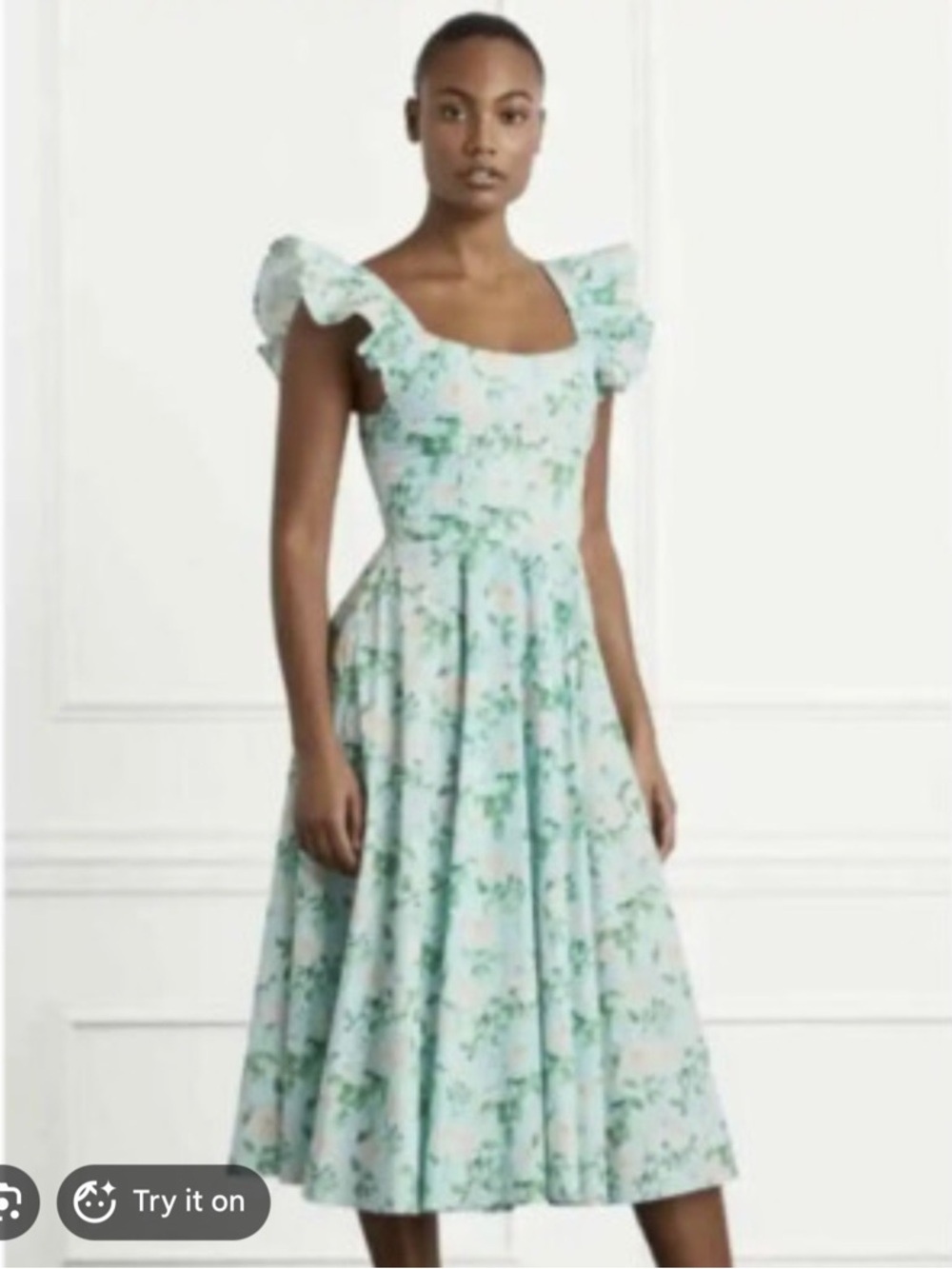 BNWT Hill House Daphne Dress- Blue Roses
